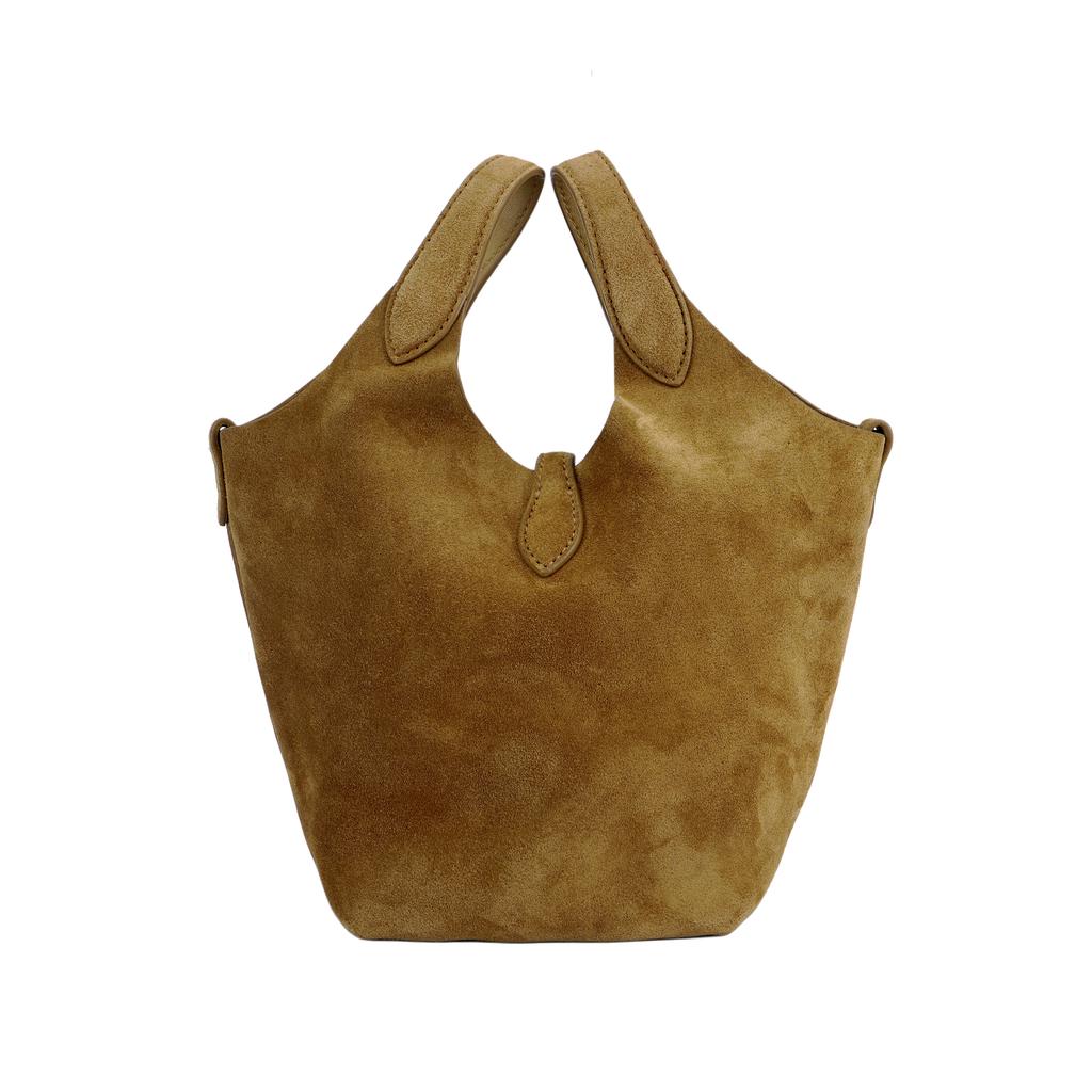Polo Ralph Lauren Polo Play Minimalist Lazy Fashion Design Tote Bag Shopping Bag Women tote Caramel WAPOBAG03520111
