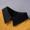 L Size Fake Collar for Women Shirt Sweater Detachable Collar False Collar Lapel Blouse Tops Faux Col Neckwear Nep Kraagje