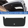 Для Lixiang L6 L7 L8 L9 2026 - 2026 Коврик-защита от пинков на дверь багажника автомобиля Наклейка-защита на крышку багажника Вкладыш в багажник Аксессуары для интерьера