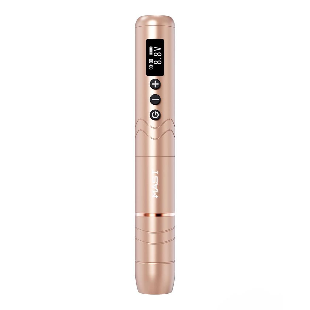 Mast Nano2 Tattoo Pen Machine Беспроводной микроблейдинг с вращающимся ЖК-дисплеем, легкая батарея 1100 мАч для бровей, подводки для глаз, губ, кожи головы и точечных татуировок