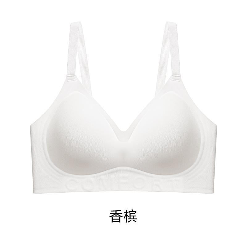 Underwear Women's Small Breasts Gather, Soft Support, Pull and Close Secondary Breasts, Anti-sagging and Seamless Bra