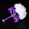 Elegant Colorful Bride Bridesmaid Rose Artificial Hands Holding Wedding Flowers Bridal