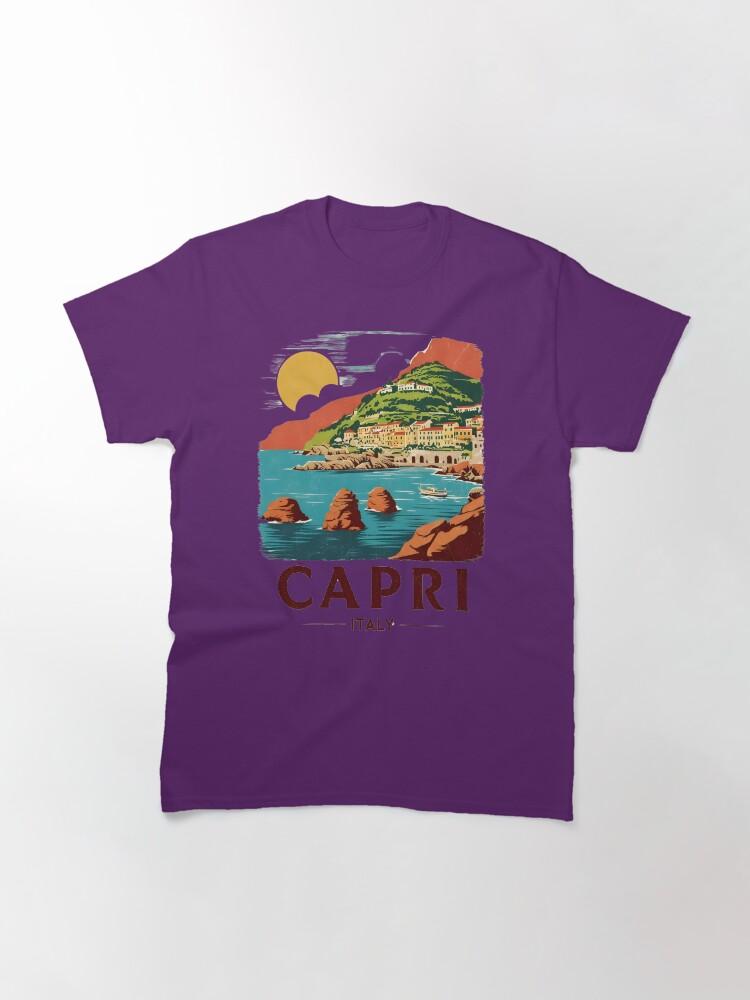 Peppino di Capri A Vintage Travel Art of Capri - Italy Classic T-Shirt