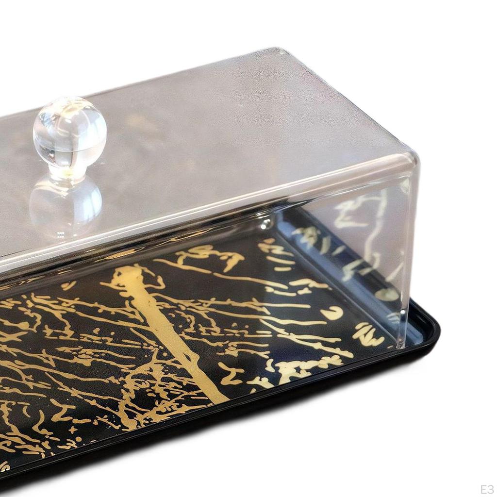 Cake Display Holder with Protective Lid Suitable for Restaurant Use