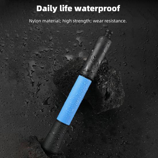 Sports Ball Pump Portable Air Pump Ball Inflator with Needle Storage Push And Pull Inflating System Hand