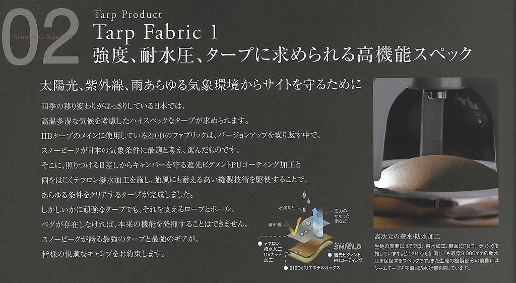 Snow Peak HD Tarp Hexa L Pro Set 6 Tarp/R "Shield" TP-862S [для людей]