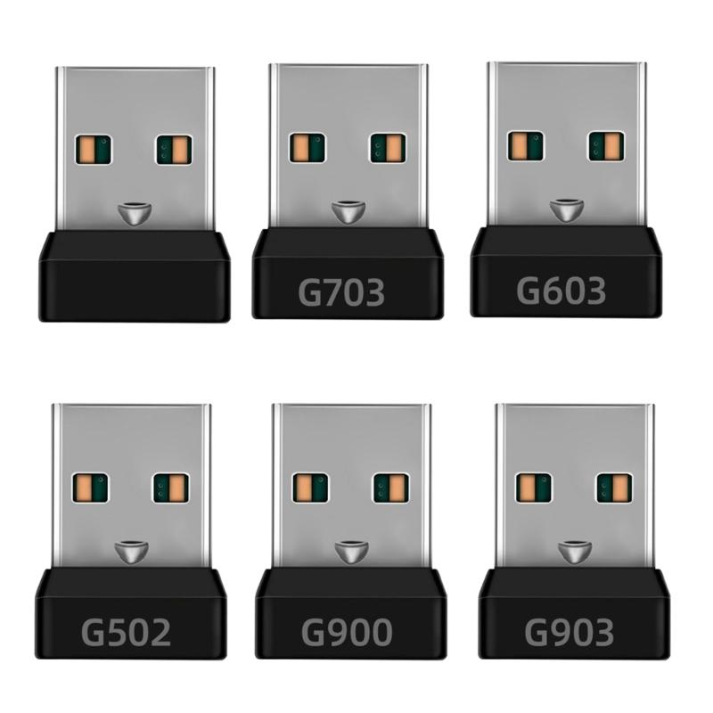 USB-донгл приемника мыши 2,4 ГГц для беспроводной игровой мыши G603 G304 G900 G502 G903 G703