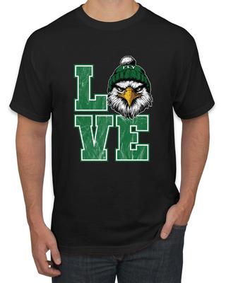 Love Funny Fly Philly PA Bird Football Logo Parody Sports Men's T- Shirt