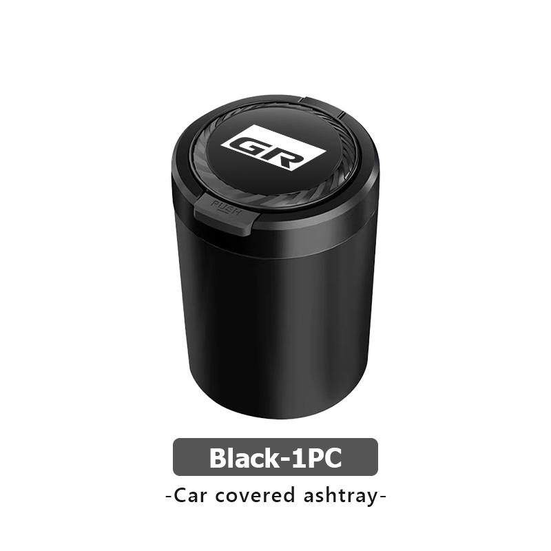 VCA2  For Toyota Car Ashtray One Touch Open Portable Ashtray Cup Auto Interiors GR Yaris Corolla Prius Aqua Vios Mirai Hilux Auris CHR