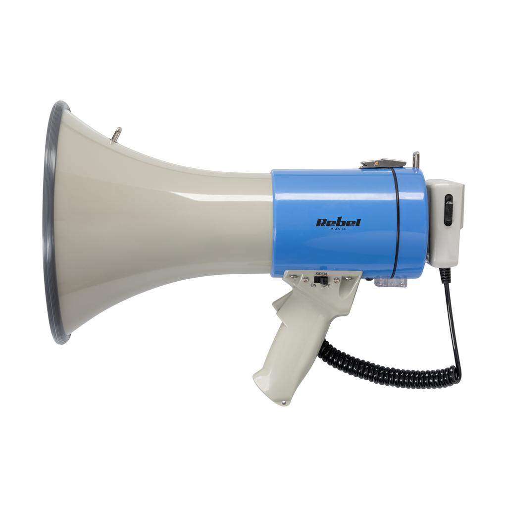 Megaphone Siren Loudspeaker Barker Horn 20W For March Protest Rebel Dh-12