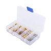 120pcs M3 Brass Standoff Spacer PCB Screw Nut Kit, Assortment with Hex for Repair, Maintenance, Brass or Stainless Steel