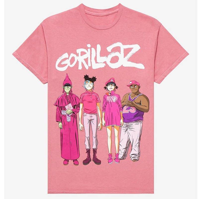 Gorillaz A British Virtual Band Is A Street Urchin Casual Tshirt Luxury Band Brand for Both Men and Women