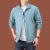 Men's Summer Stand-up Collar Loose Fit Casual Outdoor Windbreaker - Breathable, Hoodless Skin Coat