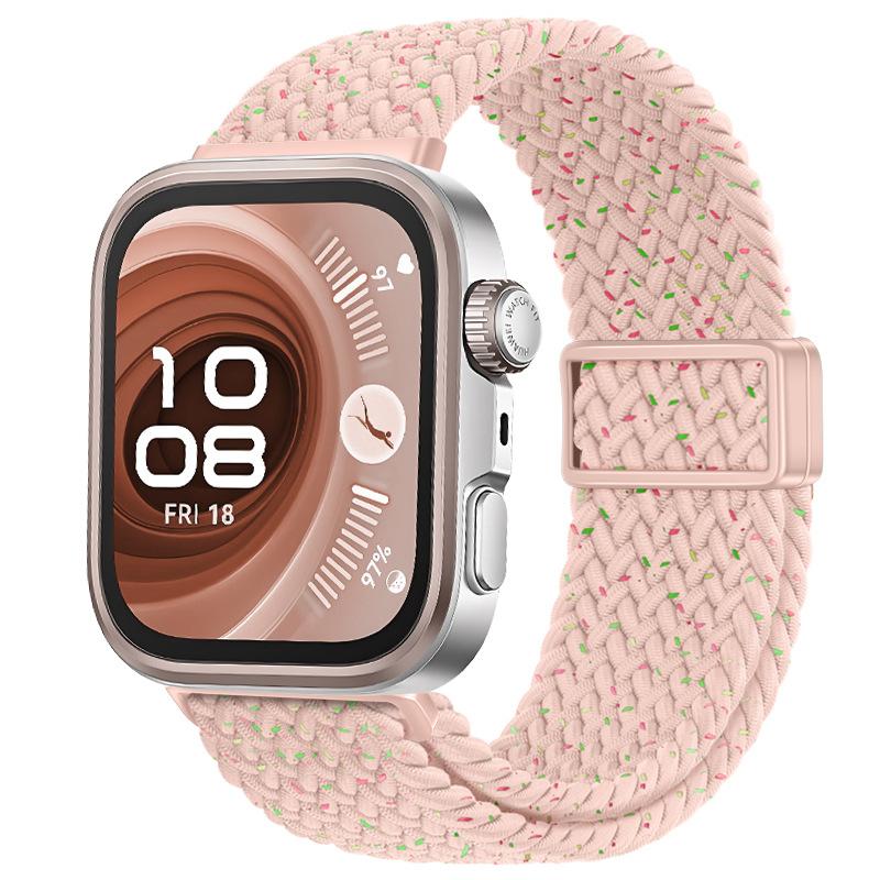 Magnetic Woven Nylon Strap for Huawei Watch Fit3/4/4 Pro/5/5 Pro Wristband Bracelet for Huawei Watch Fit 5 Watchband Accessories