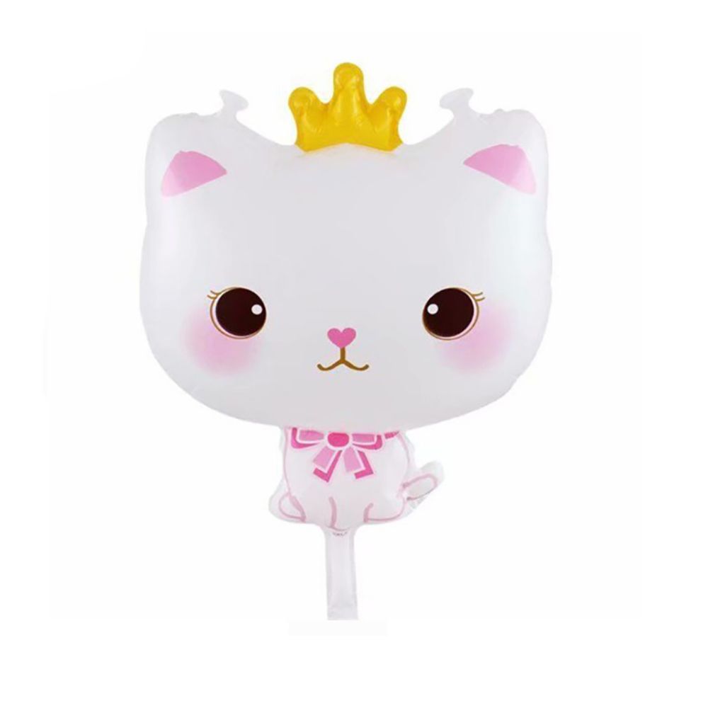 Алюминиевая Фольга Форма Головы Кошки День Рождения Оформление Праздничный Декор Воздушный Шар День Рождения Фольгированные Шары