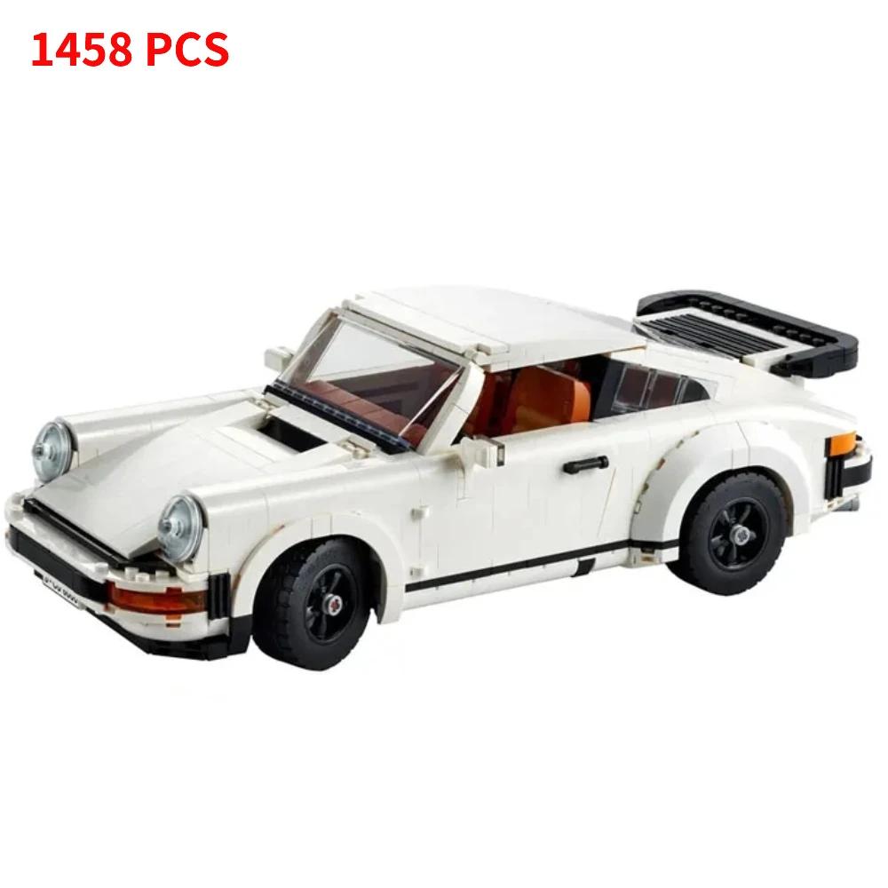 Icons Technical 911 Retro Car Model Building Blocks Set 2in1 Race Model Kit для взрослых и подростков Игрушки Рождественские подарки Идея DIY