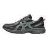 Asics Gel-Venture 6 Универсальные Удобные Амортизирующие Низкие Кроссовки для Бега Унисекс кроссовки Черные Зеленые 1203A438-002