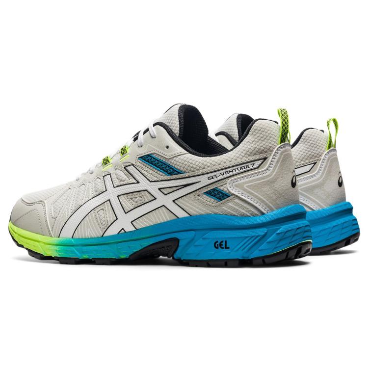 Asics Кроссовки для бега мужские ASICS Gel-Venture 7 кожаные низкие белые 1201A416-100