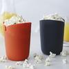 Convenient Popcorn Bucket Food Grade Wide Application Simple Operation Microwave Safe Maker Kitchen Accessories