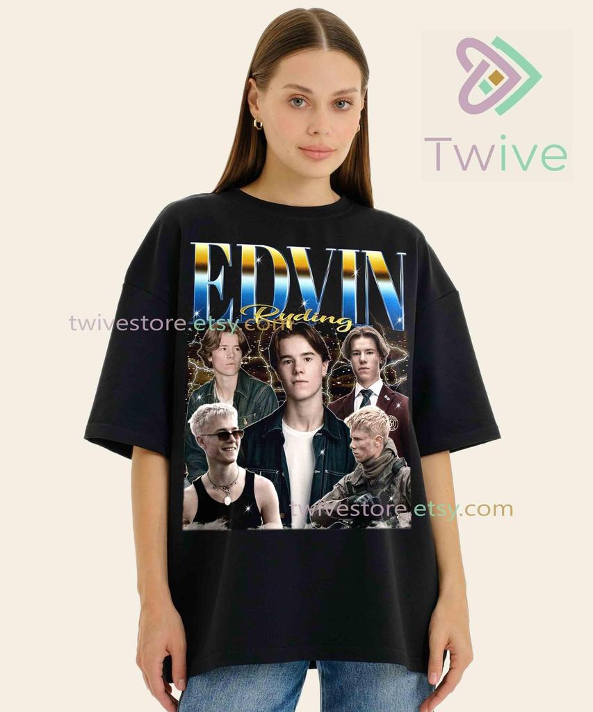 Vintage Edvin Ryding Shirt, Unisex Fan Tee, Edvin Ryding Retro Sweatshirt, Edvin Ryding Comfort Colors Tee, Edvin Ryding T shirt