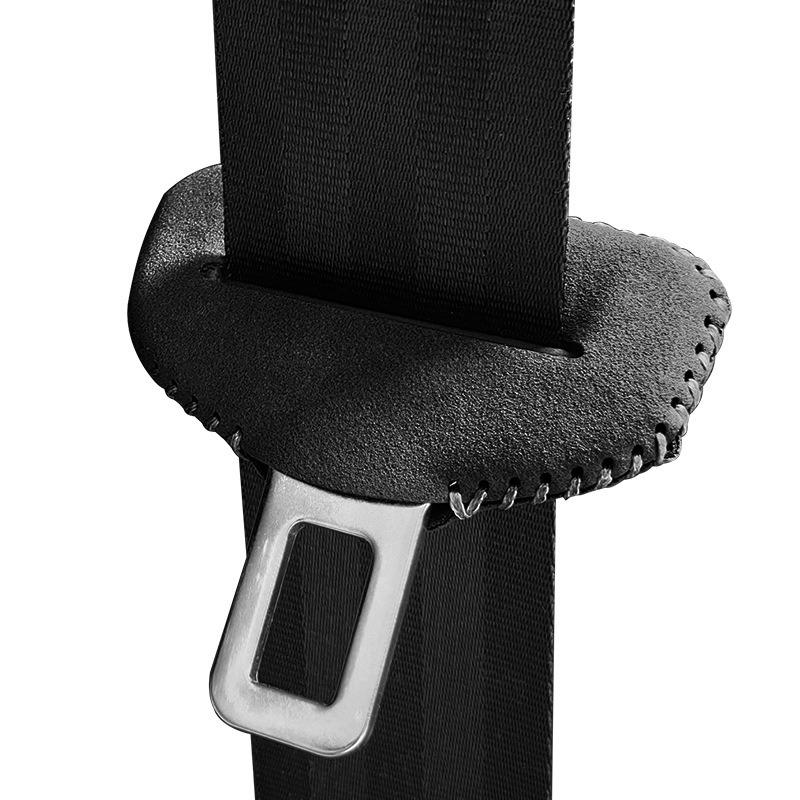 BBKG7 Car Seat Safety Belt Lock Buckle Protection Cover Suede Accessory For BMW Performance X1 X3 X5 X6 X7 E46 E60 E90 F20 F21 F22 F34