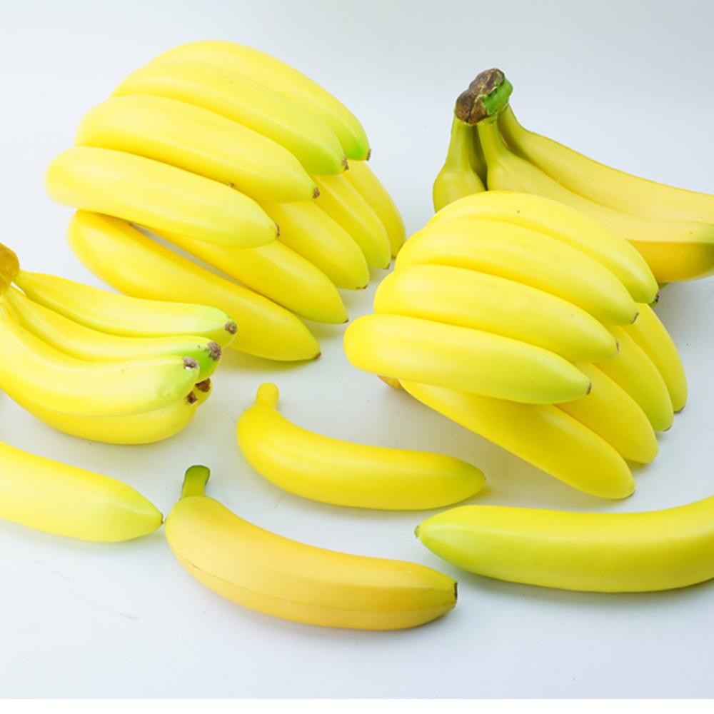 Decor Ornament Funny Practical Party Shooting Props Artificial Banana Fruit Model Simulation Fruit