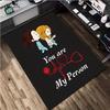 1Pc Grey's Anatomy Print Rug - home decoration Carpet For Living Room Bedroom Flooring Computer Chair Area Rug