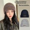 Women's Winter Wool Knit Hat - Cozy, American Casual Style, Fits Large Head, Slims Face.