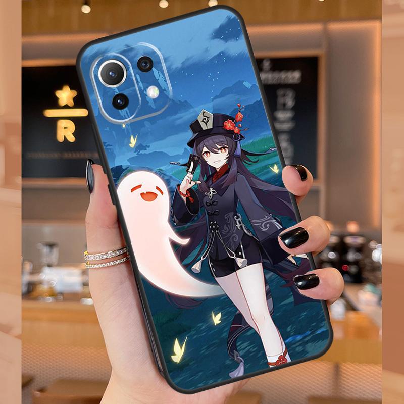 Чехол Hu Tao Genshin Impact для Xiaomi 15 Ultra 14 13T 14T 15T Pro 17 Pro Max POCO F8 F7 F5 F6 X3 X5 X6 X7 Pro