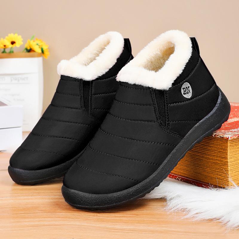 Cotton Shoes Winter Cotton Boots Large Size Thickened Short Boots Outdoor Warm Snow Boots