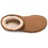 UGG Slip-On Round Toe Short Snow Boots Unisex Boots Chestnut 1166776-CHE