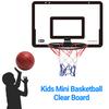 1 набор безопасных портативных игр для помещений, креативных детских мини-баскетбольных игрушек с прозрачной доской, спортивных миниатюрных игрушек