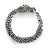 Men Retro 3D Dragon Bracelet Hip Hop Punk Link Chain Wristband