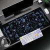 Black Tarot Card Desk Mat Office Moon Star Mouse Pad Witch Divination Deskmat Mushroom Tablemat Aesthetic Large Gaming MousePad