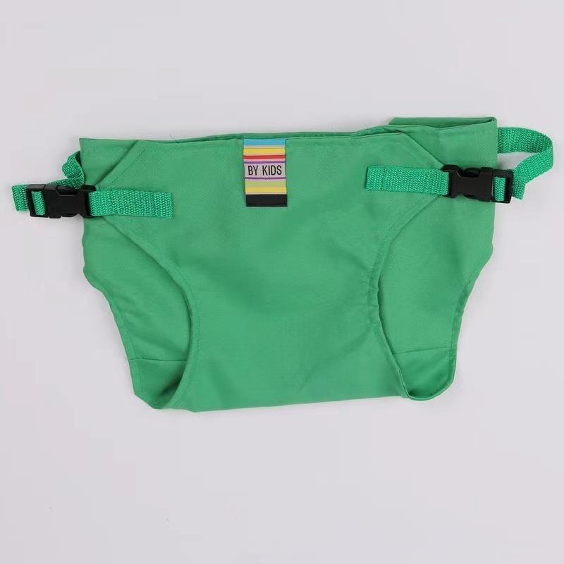 1 шт. Портативный детский стульчик для путешествий, складной, моющийся, детский обеденный столик, высокий чехол для сиденья, ремень безопасности, аксессуар для кормления и ухода за ребенком