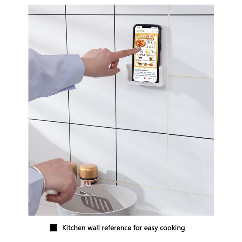 Многофункциональный настенный держатель для телефона, планшета, подставка для зарядки, держатель для очков, для кухни, кровати, офиса, гостиной