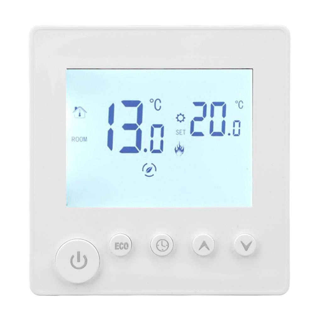 Floor Heating Thermostat Controller Programmable Control Panel LCD Display 90V?240V for Home