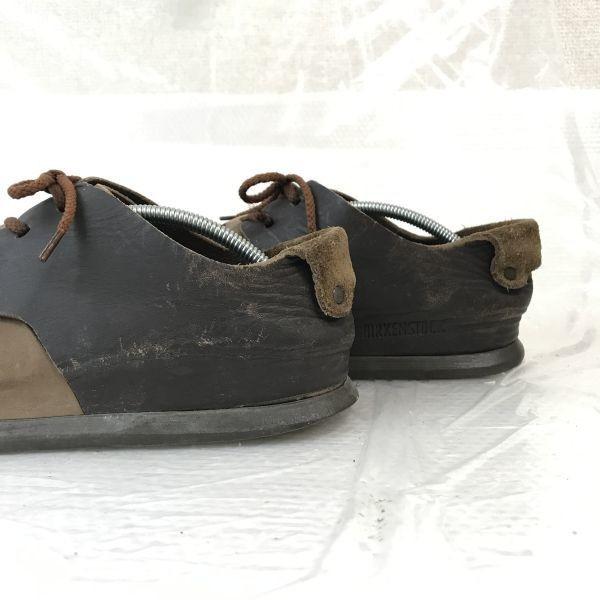 Birkenstock Кожаные сандалии обувь 40 25 коричневый(ИСПОЛЬЗОВАЛ)