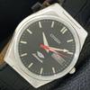 AUTOMATIC 8200 VINTAGE JAPAN MENS BLACK COLOR DIAL WATCH A500293-2 R151b-a500293