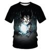 Модная мужская футболка из серии Аниме Dragon Ball с уникальной 3D-цифровой печатью для повседневной носки