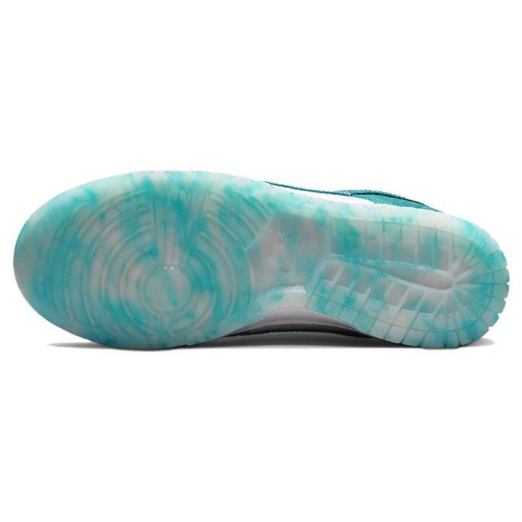 Nike Женские кроссовки Dunk Low Ocean Женские кроссовки Белый Summit-White Яркий-Еловый DV3029-100