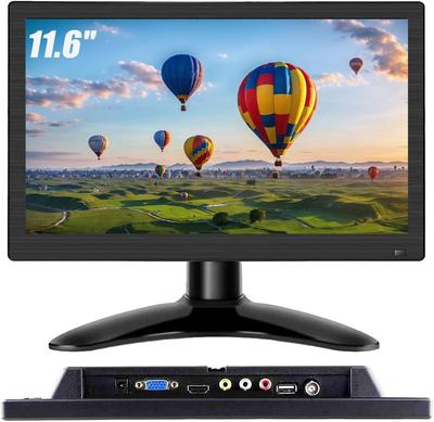 Дюймовый ЖК-дисплей маленький монитор HDMI VGA BNC AV различные подключения полный угол обзора дополнительный дисплей динамик японское меню 11.6 19201080 встроенный