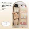 2/3Layer Large Capacity Storage Mesh Bag Underwear Socks Storage Bag Breathable Wardrobe Organizer With Clothes Hanger