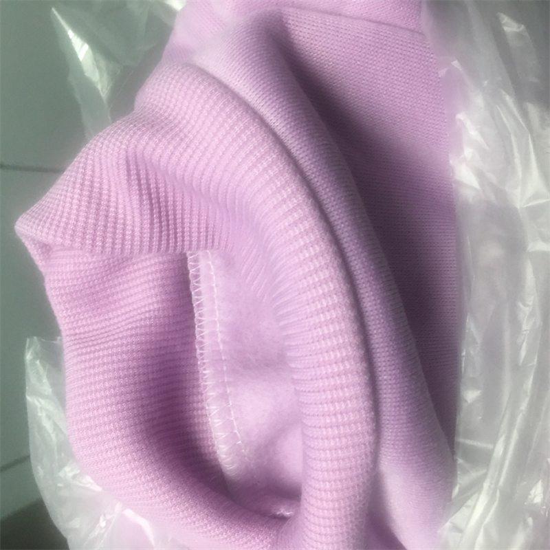 With Fur Sweater Solid Color Small High Collar Women's Loose Autumn and Winter Thickened Student Coat Baseball Uniform