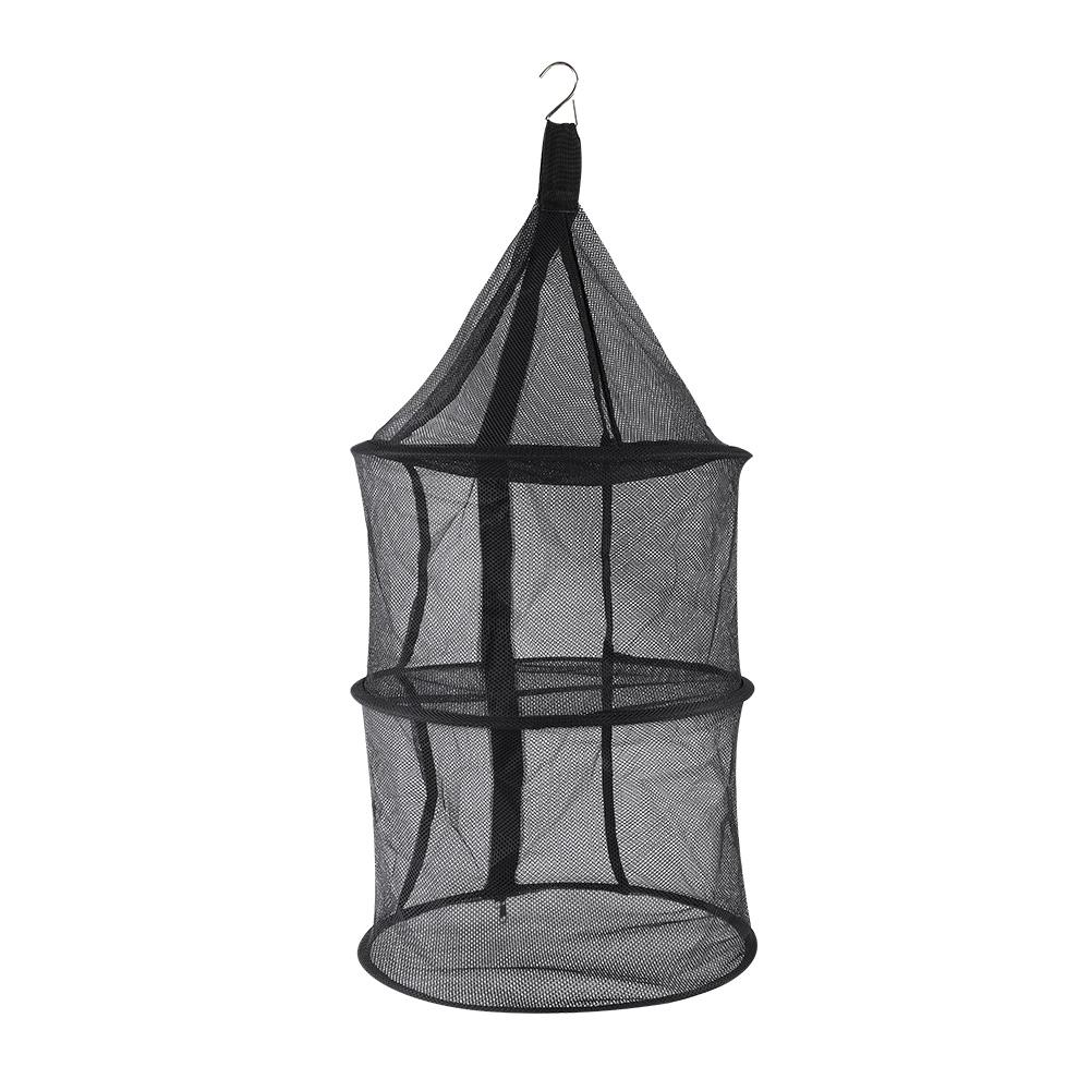 3 Layer Foldable Hanging Clothing Dry Net for Outdoor Picnic Travel Camping