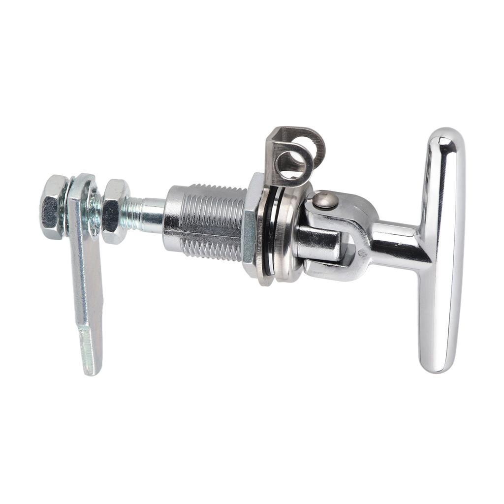 Folding T Handle Lock Safety Impact Resistance Stainless Steel T Handle Latches Lock For Car Yacht