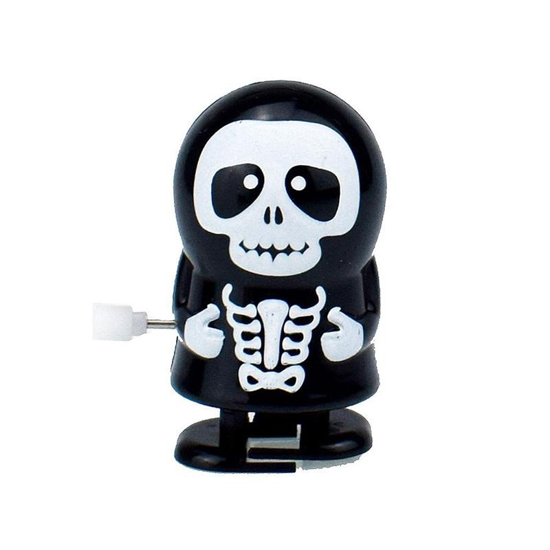 Ретро заводной металлический ходячий прыгающий тыквенный прыжок на Хэллоуин призрачный летучая мышь робот механические игрушки декор для вечеринки подарок