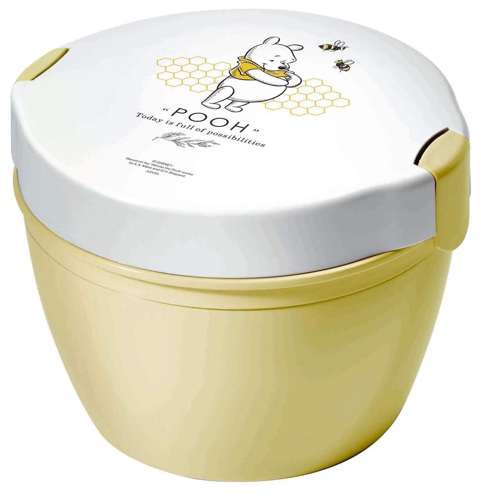 Ланч-бокс Asbel Insoled Lantus Cafe Bowl Winnie the Pooh 620 мл Желтый Ширина x Глубина x Высота Удобно подавать PO20 14,5 см 13,8 см 11,0 см