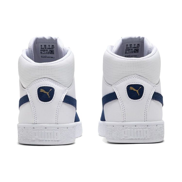 Puma 1948 Mid Leather Fashion Simple High-Top Sneakers Unisex Sneakers White 359169-08