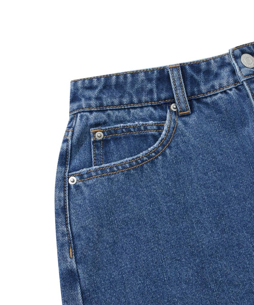 COVERNAT WOMAN Denim Shorts Blue